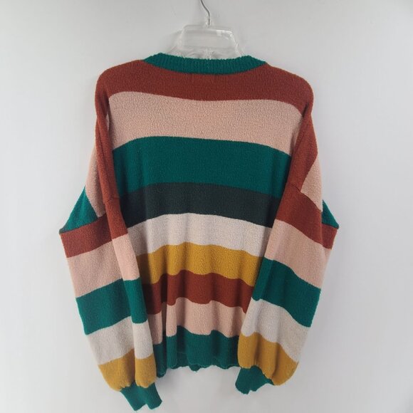 Andree by Unit SweaterLong Sleeve Pullover Round Neckline Striped Women's Size L - Picture 6 of 9